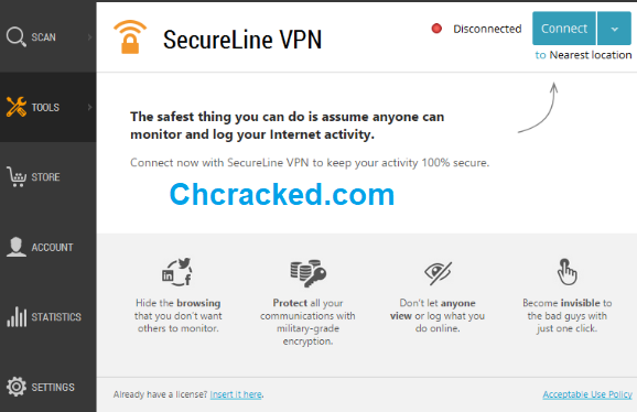 Crack VPN Avast Secureline