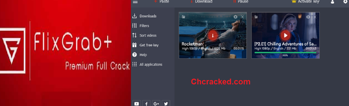 FlixGrab+ 1.7.4.2105 Crack With License Key Full Version [2024]