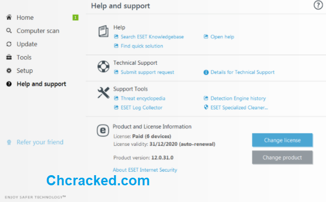 Crack de l'antivirus ESET NOD32