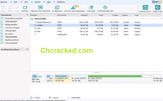 EaseUS Partition Master Crack