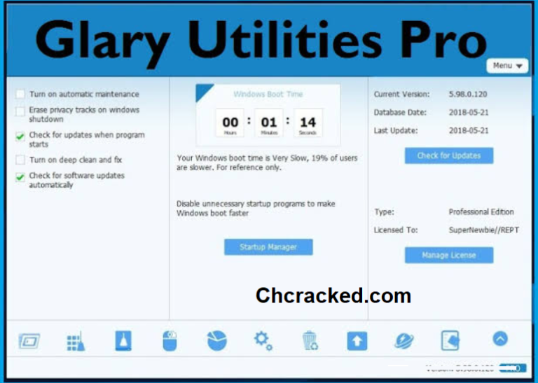Glary Utilities Pro 5.209.0.238 for windows download free