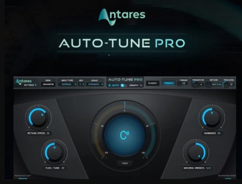 Antares AutoTune Pro 10.3.1 Crack + Serial Key Free Download