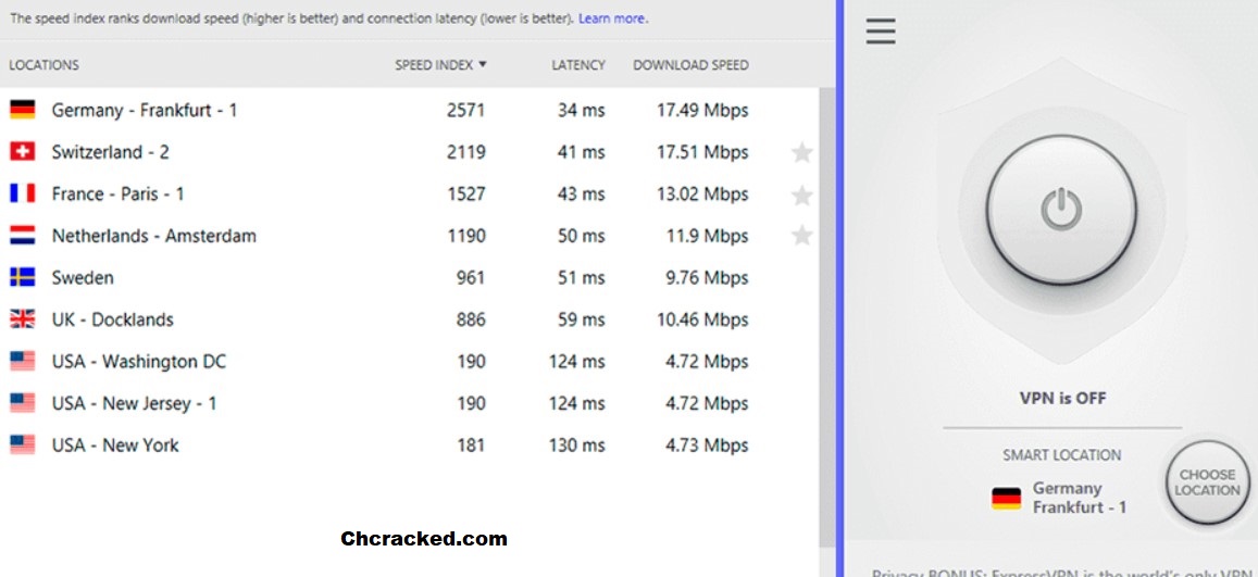 Clé ExpressVPN