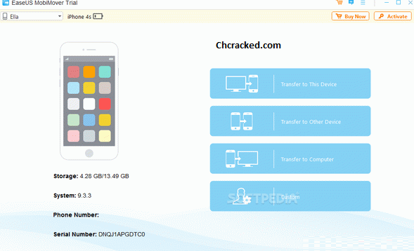 Clave EaseUS MobiMover