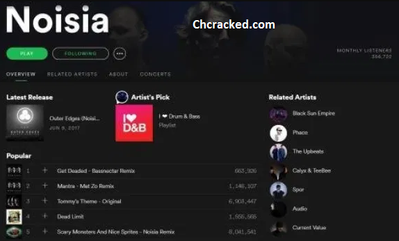 cracked spotify premium version pc