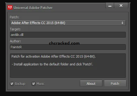 Clave de Adobe Creative Cloud