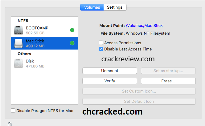 Paragon NTFS Crack